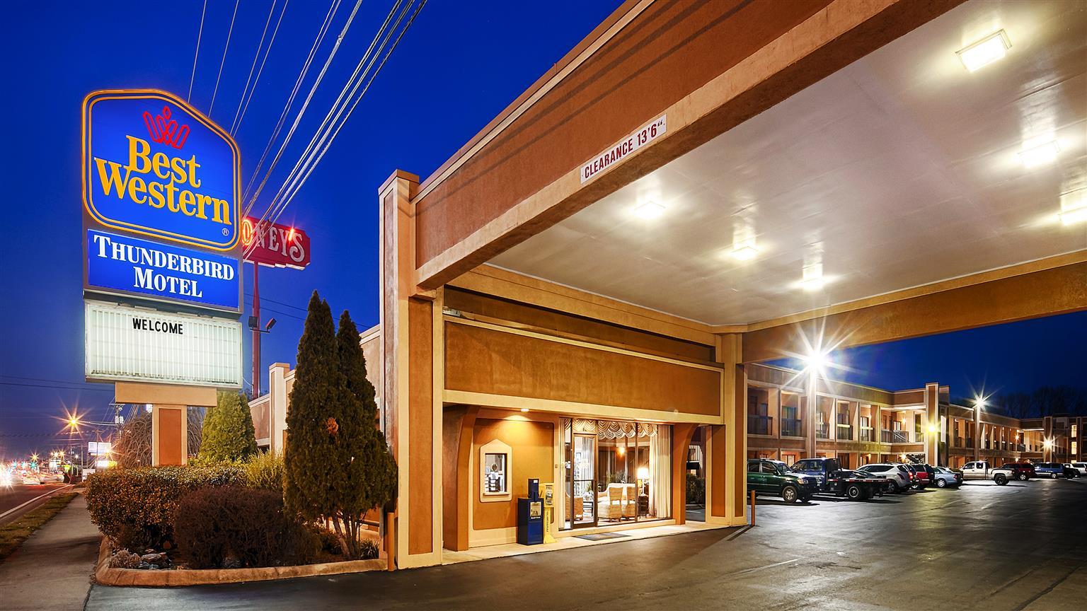 Best Western Thunderbird Motel Cookeville Dış mekan fotoğraf